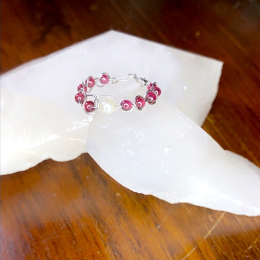 Garnet ring
